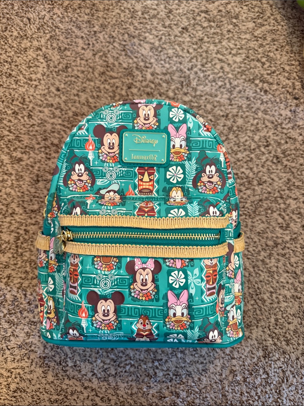 Loungefly Mickey and Friends tiki bag